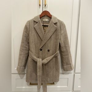 Beige coat